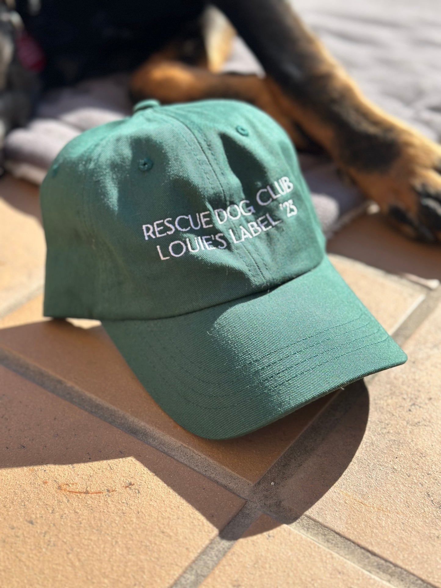 Rescue Dog Club Baseball Cap