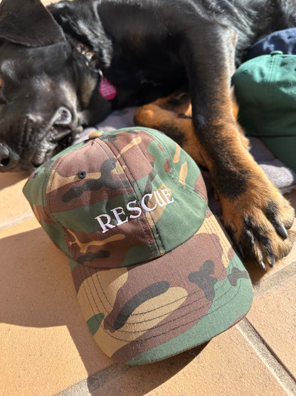 Rescue Baseball Cap - Camo