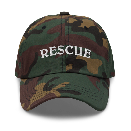 Rescue Baseball Cap - Camo