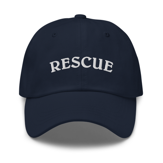 Rescue Baseball Cap - Navy