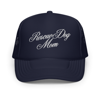 Rescue Dog Mom Trucker Hat