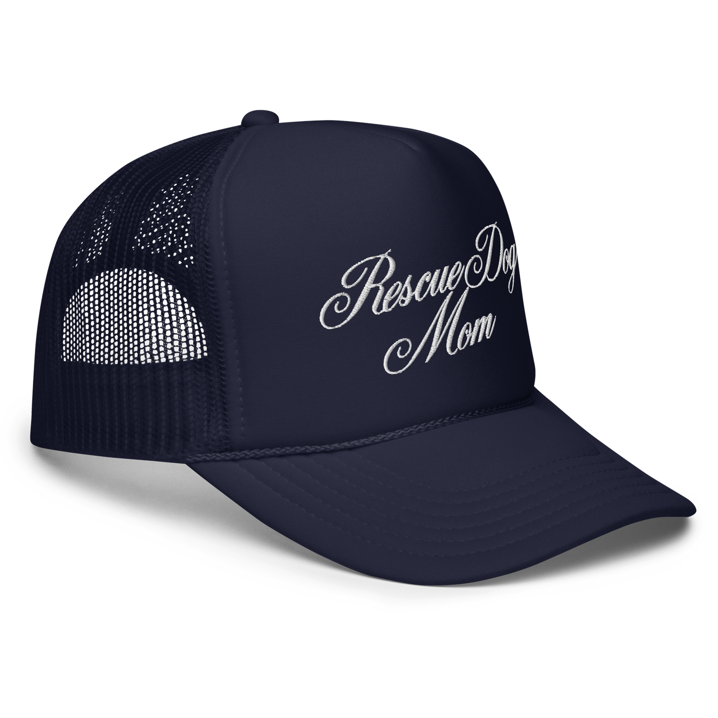 Rescue Dog Mom Trucker Hat