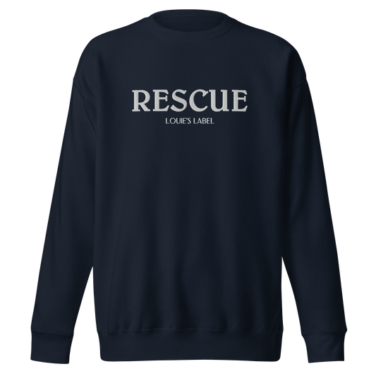 Rescue Crewneck - Navy